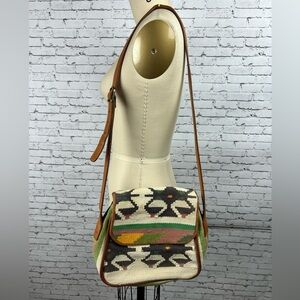 Fossil | Multicolor Patterned Boho Shoulder Bag